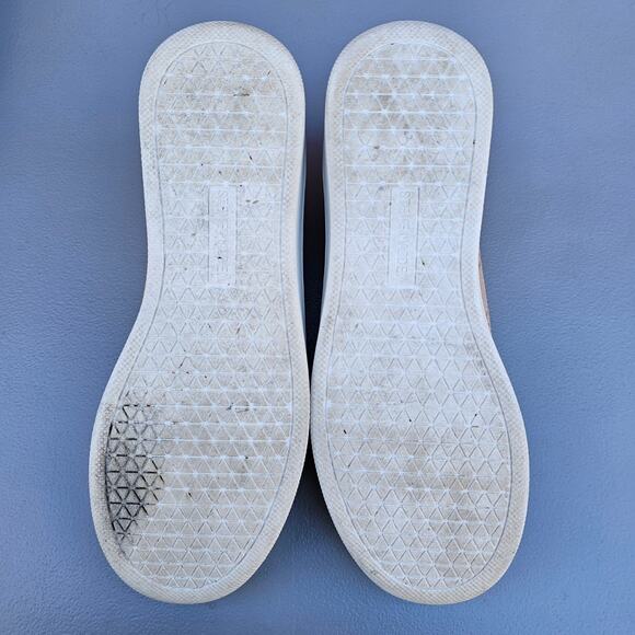 Stretch Knit Sneaker Steve Madden Bequilt Size 8.5 Pink Tan Diamond Quilted - Picture 11 of 13